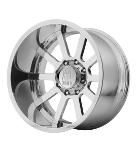 22x14 XD Off-Road Series by KMC Wheels XD401 DAISY CUTTER Blank/Special Drill High Luster Polished 0 Offset (0.00 Backspace) 72.6 Centerbore | XD4012214PLXX