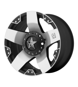 17x8 XD Off-Road Series by KMC Wheels XD775 ROCKSTAR Blank/Special Drill Machined Face With Matte Black Windows 10 Offset (4.89 Backspace) 78.3 Centerbore | XD77578000510
