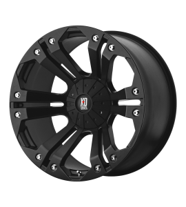 18x9 XD Off-Road Series by KMC Wheels XD778 MONSTER Blank/Special Drill Matte Black 35 Offset (6.38 Backspace) 72.6 Centerbore | XD77889000735