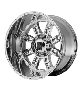 20x9 XD Off-Road Series by KMC Wheels XD809 RIOT 5x127 Chrome 18 Offset (5.71 Backspace) 78.3 Centerbore | XD80929050218