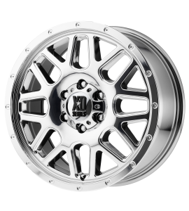 20x12 XD Off-Road Series by KMC Wheels XD820 GRENADE 8x170 Chrome -44 Offset (4.77 Backspace) 125.5 Centerbore | XD82021287244N