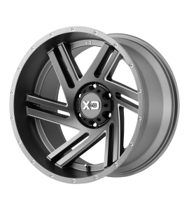 20x9 XD Off-Road Series by KMC Wheels XD835 SWIPE 6x139.7 Satin Gray Milled 40 Offset (6.57 Backspace) 100.5 Centerbore | XD83529062440