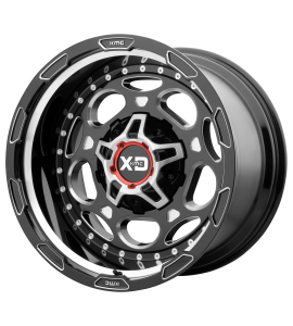 20x9 XD Off-Road Series by KMC Wheels XD837 DEMODOG 5x139.7/5x150 Gloss Black Milled 18 Offset (5.71 Backspace) 110.5 Centerbore | XD83729086318