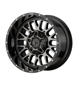 20x12 XD Off-Road Series by KMC Wheels XD842 SNARE 6x135/6x139.7 Gloss Black Gray Tint -44 Offset (4.77 Backspace) 106.25 Centerbore | XD84221267344N