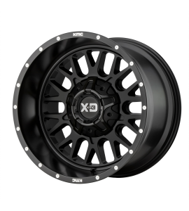 20x9 XD Off-Road Series by KMC Wheels XD842 SNARE 5x139.7/5x150 Satin Black 18 Offset (5.71 Backspace) 110.5 Centerbore | XD84229086718