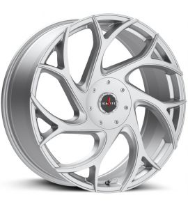 SPARK - 22x8.5 5x114.3 ET 35MM 74.1CB GLOSS BLACK CANDY RED MACHINED