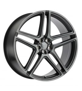Redbourne Crown Matte Black W/ Machine Face- Ball Milled Spoke- And Translucent Clear Tint 22x10 5x120 35 Offset 72.6 Hub 