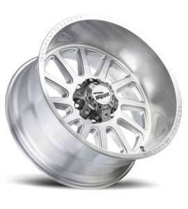 M17 - 17X9 5x127 ET 0MM 78.1CB BRUSHED FACE SILVER