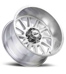 M17 - 17X9 6x139.7 ET 0MM 106.4CB BRUSHED FACE SILVER