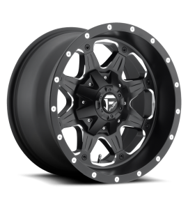 17x9 Fuel Off-Road Wheels | 1 piece D534 BOOST 8x180 MATTE BLACK MILLED 20 Offset (5.79 Backspace) 125.1 Centerbore | D53417901857