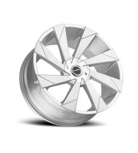 MOTO - 20X8.5 BLANK ET 18MM 74.1CB BRUSHED FACE SILVER