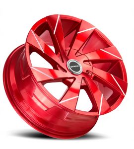 MOTO - 22X9 5x115/120 ET 15MM 74.1CB CANDY RED