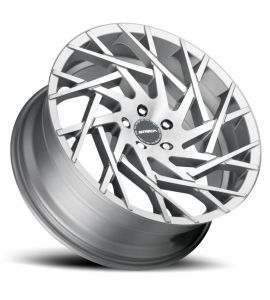 NIDO - 20X8.5 5x112 ET 35MM 72.6CB BRUSHED FACE SILVER