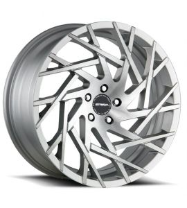 NIDO - 20X8.5 5x115 ET 15MM 72.6CB BRUSHED FACE SILVER