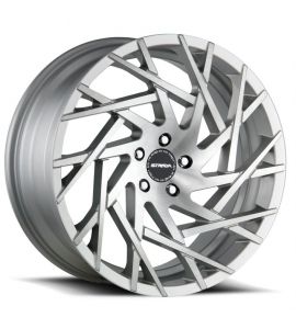 NIDO - 22X9 BLANK ET 15MM 72.6CB BRUSHED FACE SILVER