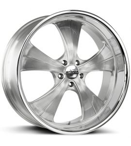 OLD SKOOL - 24X10 5x115 ET 15MM 74.1CB BRUSHED FACE SILVER MILLED SS LIP