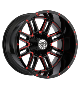 20 X 9 SCORPION SC-18  12  HOLE 6 ON 135/139.7 RED/MILLED   ET: +12  CB: 106.1