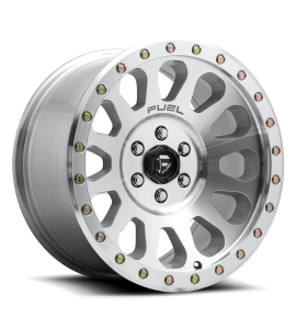 18x9 Fuel Off-Road Wheels | 1 piece D647 VECTOR 6x139.7 DIAMOND CUT MACHINED WITH CLEAR COAT WITH  1 Offset (5.04 Backspace) 106.1 Centerbore | D64718908450