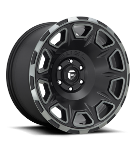 17x9 Fuel Off-Road Wheels | 1 piece D686 VENGEANCE 5x127 MATTE BLACK DOUBLE DARK TINT -12 Offset (4.53 Backspace) 71.5 Centerbore | D68617907545