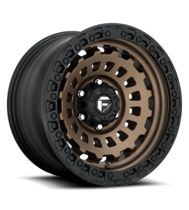 17x9 Fuel Off-Road Wheels | 1 piece D634 ZEPHYR 8x170 MATTE BRONZE BLACK BEAD RING 1 Offset (5.04 Backspace) 125.1 Centerbore | D63417901750